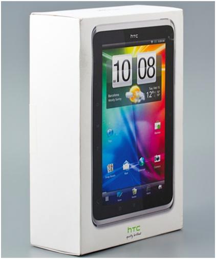 Планшет HTC Flyer в коробке
