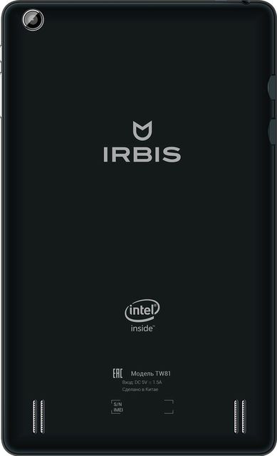 Планшет Irbis TW81 Black обзор